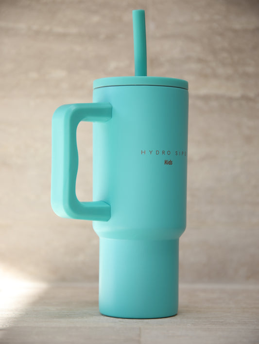 HYDRO SIPS KIDS Tumbler - Zöldeskék - HYDRO SIPS