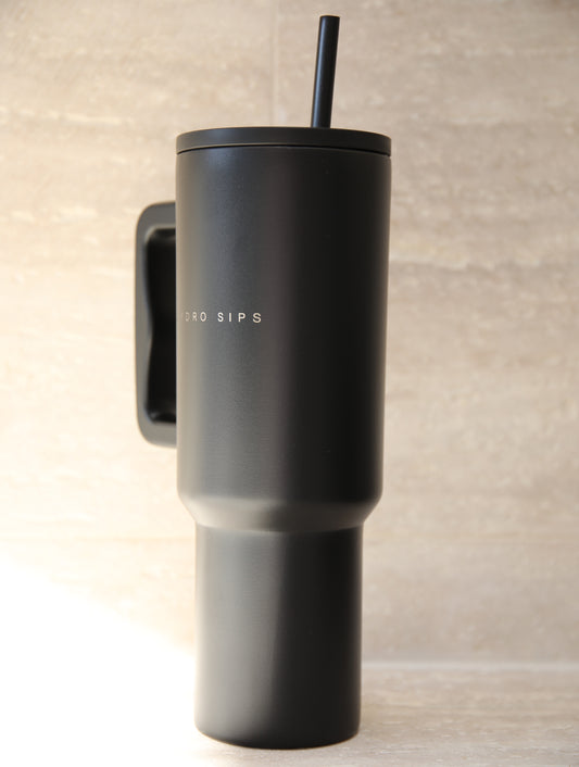 HYDRO SIPS Tumbler - Fekete - HYDRO SIPS