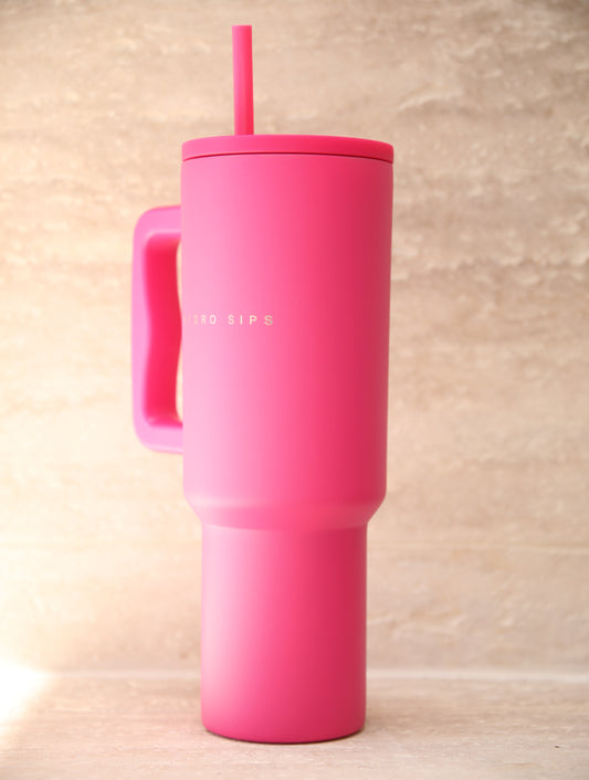HYDRO SIPS Tumbler - Pink - HYDRO SIPS