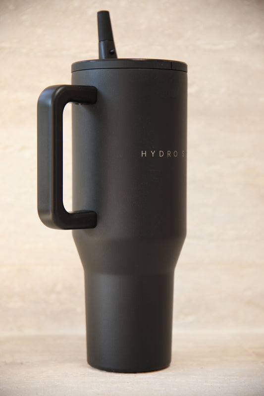 HYDRO SIPS Travel Tumbler - Fekete