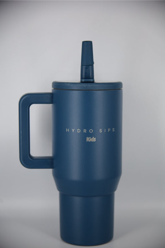 HYDRO SIPS Kids Travel Tumbler - Tengerkék