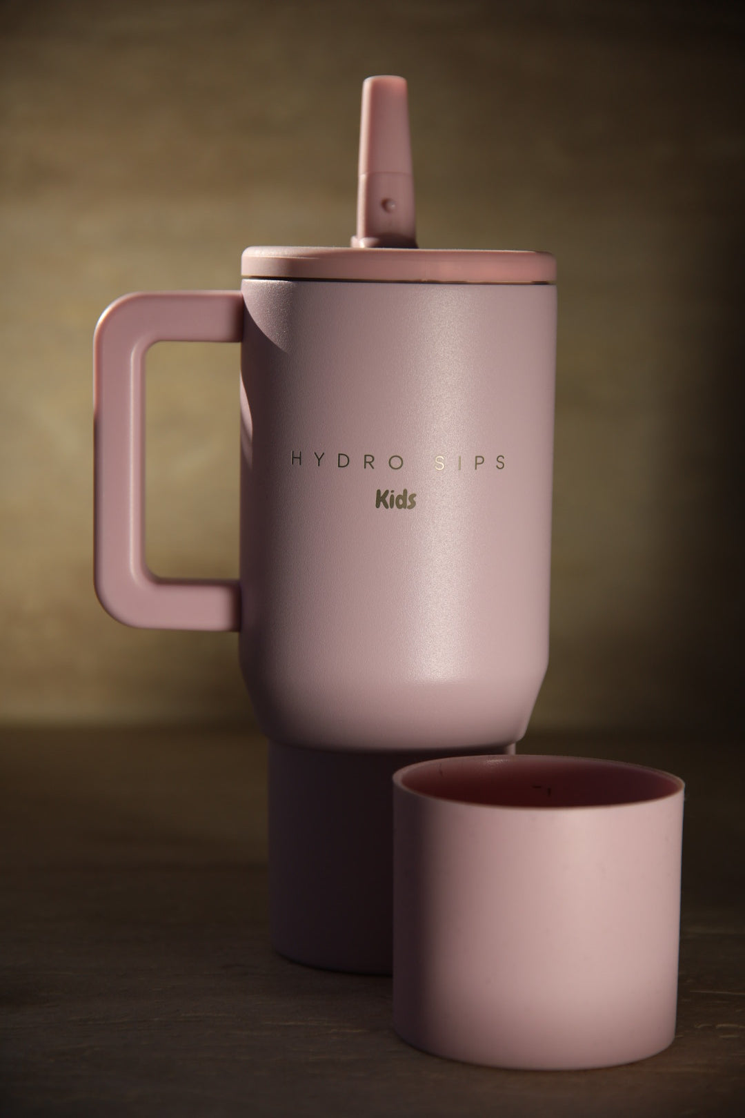HYDRO SIPS Kids Travel Tumbler - Rózsaszín
