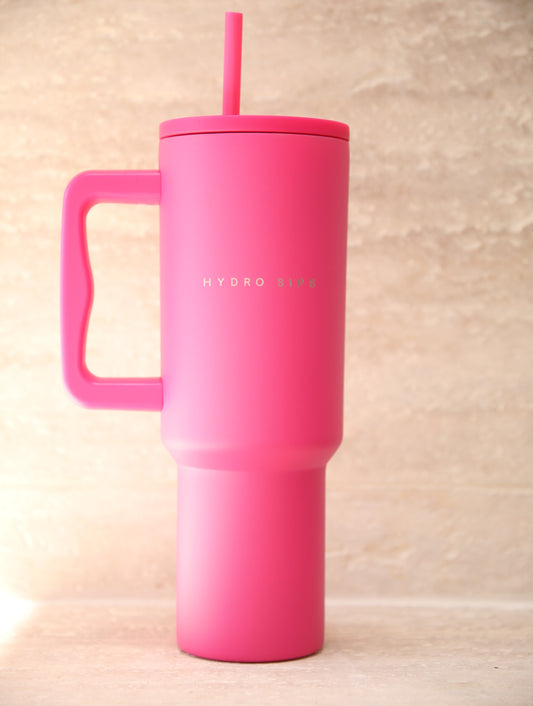 HYDRO SIPS Tumbler - Pink - HYDRO SIPS