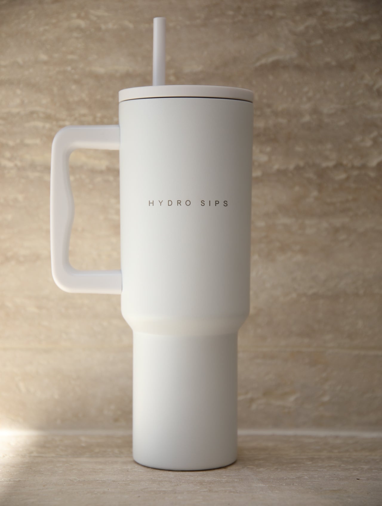 HYDRO SIPS Tumbler - Fehér - HYDRO SIPS