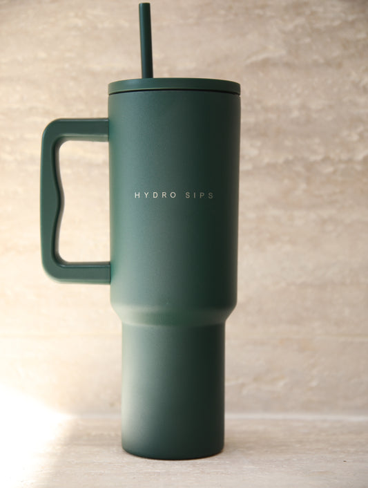 HYDRO SIPS Tumbler - Zöld - HYDRO SIPS