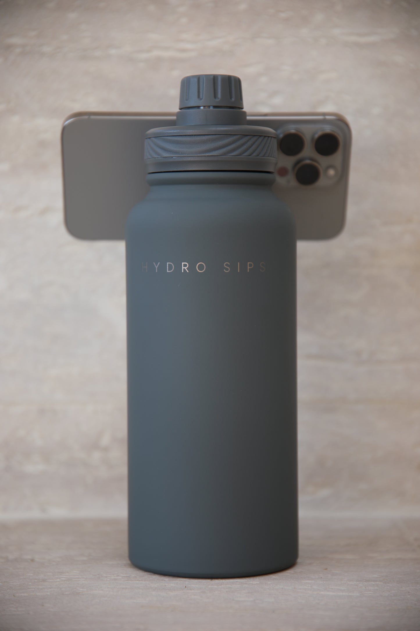 HYDRO SIPS Magsafe Termosz - Szürke