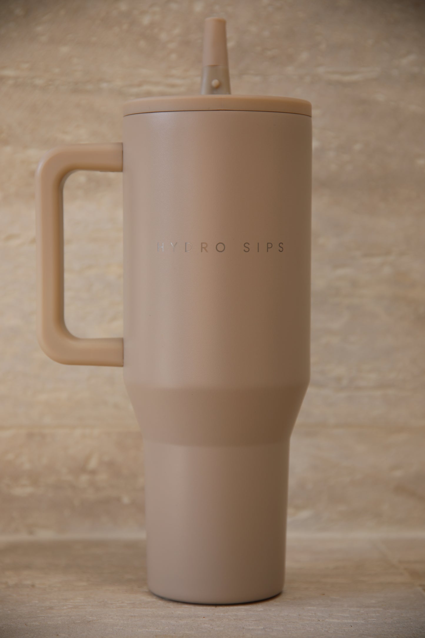 HYDRO SIPS Travel Tumbler - Bézs