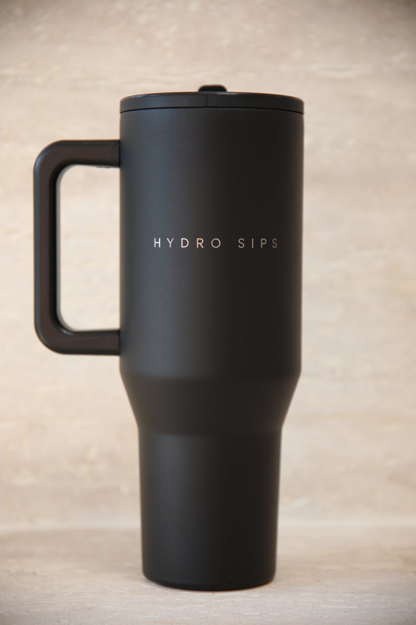 HYDRO SIPS Travel Tumbler - Fekete