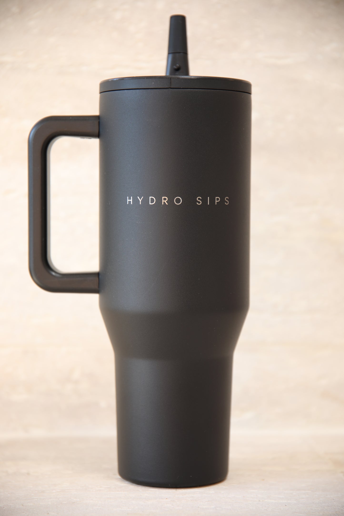HYDRO SIPS Travel Tumbler - Fekete