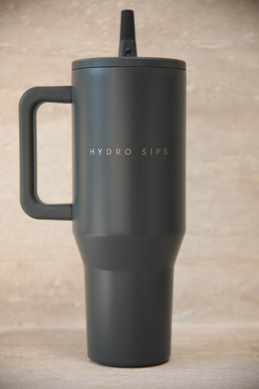 HYDRO SIPS Travel Tumbler - Szürke
