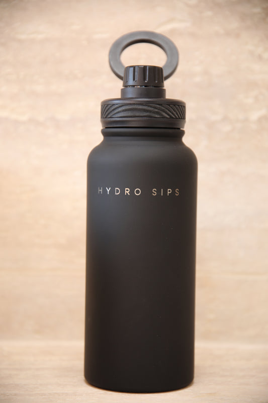 HYDRO SIPS Magsafe Termosz - Fekete