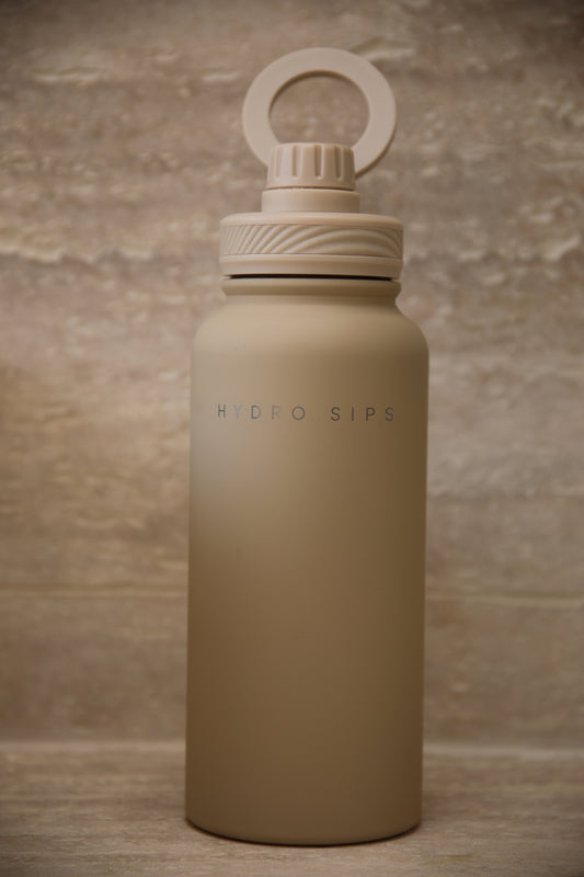 HYDRO SIPS Magsafe Termosz - Bézs