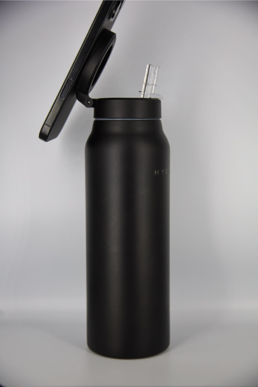 HYDRO SIPS Magsafe Termosz Slim - Fekete