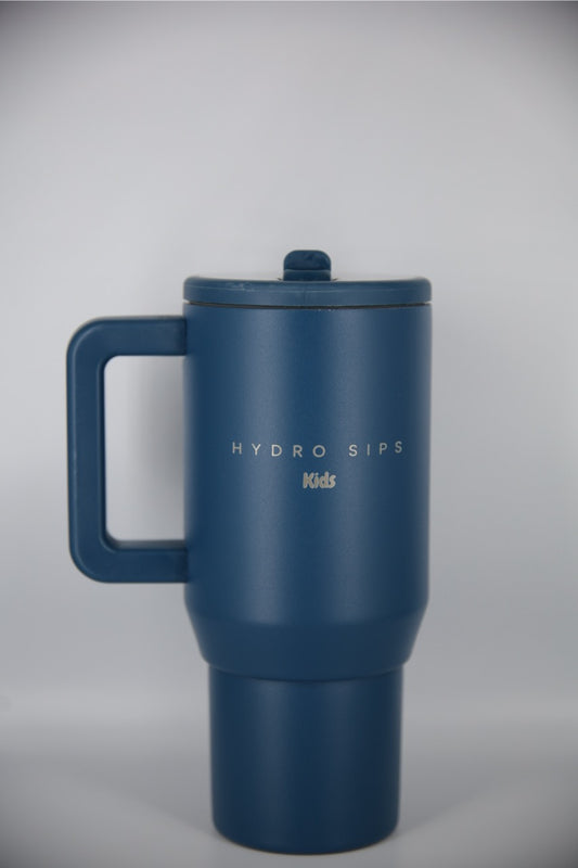 HYDRO SIPS Kids Travel Tumbler - Tengerkék
